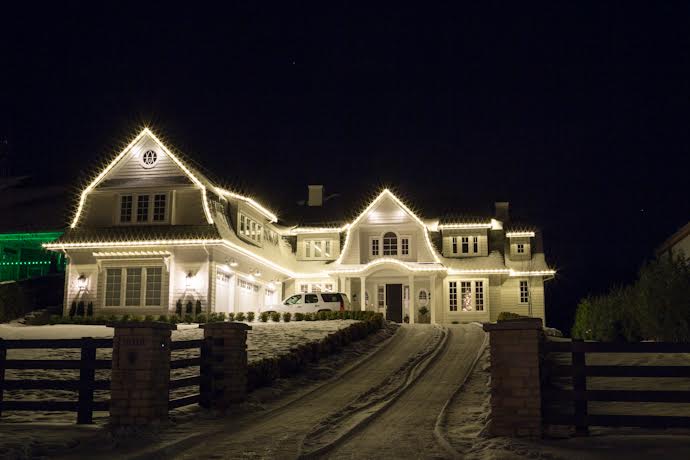 Residential Christmas Light Installation Shack Shine