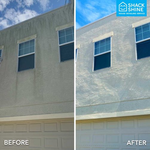 House washing before and after