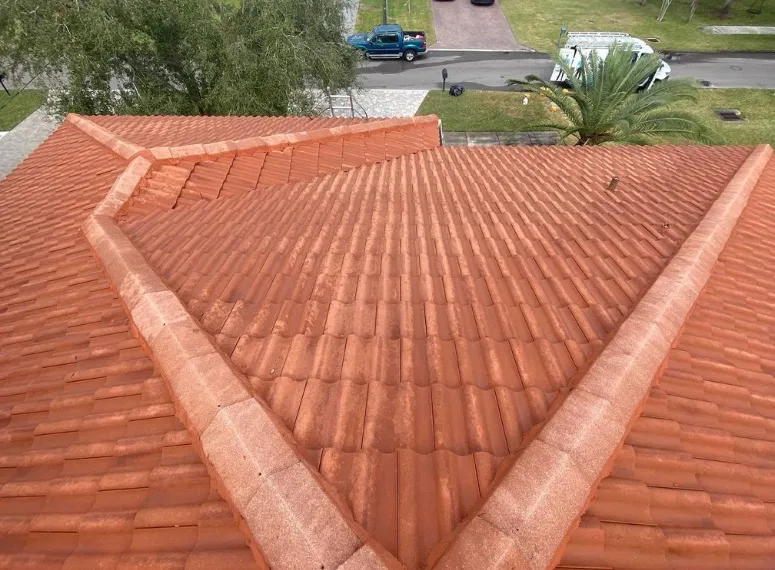 Shack Shine roof cleaning before and after